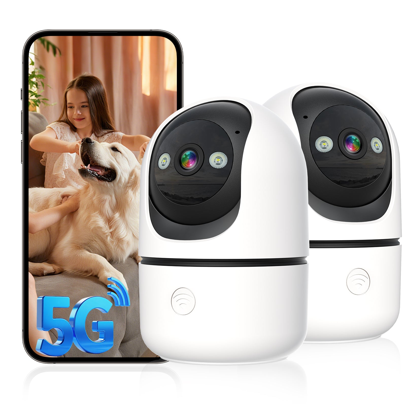 2K Indoor Security Camera · 2-Pack